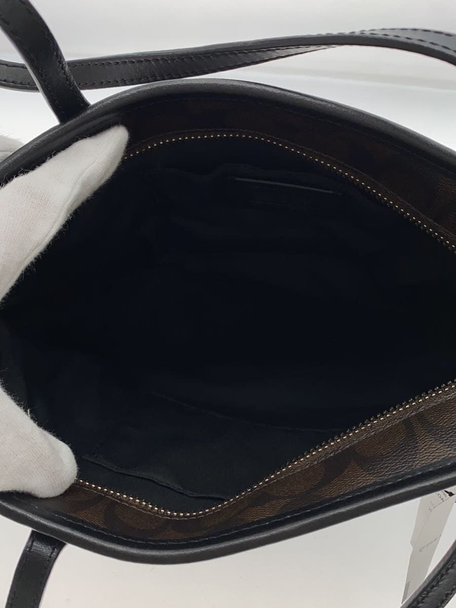 COACH Handbag PVC BRW All Over Pattern F29500 6