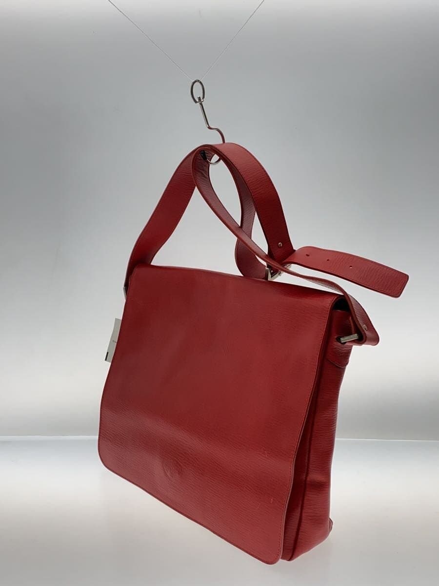 Other Brand Shoulder Bag Leather RED 2