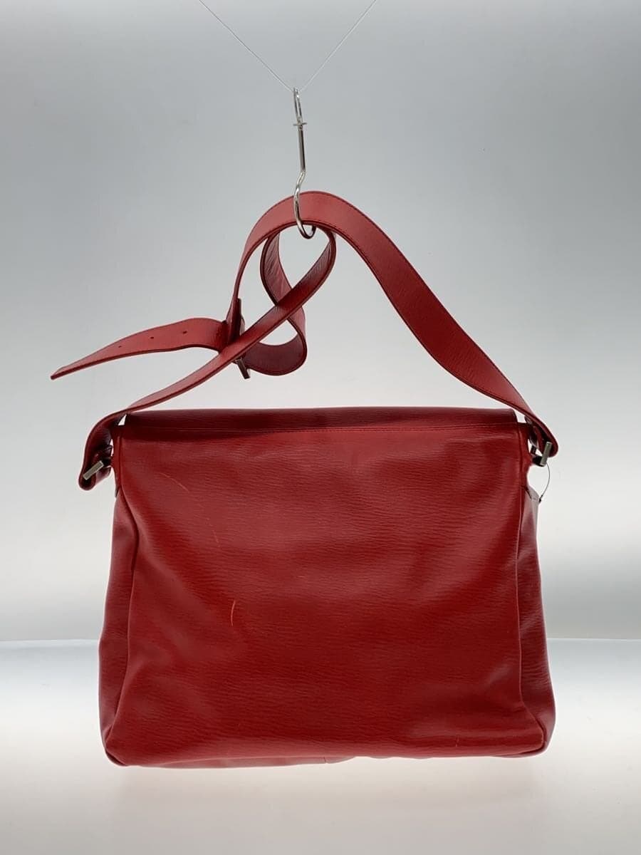 Other Brand Shoulder Bag Leather RED 3