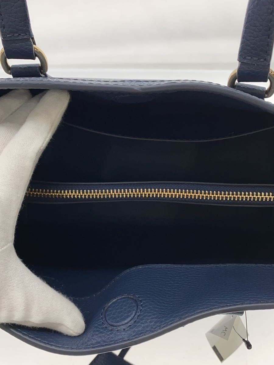 MICHAEL KORS Handbag PVC Navy 30F2G7CS2T 2WAY 6