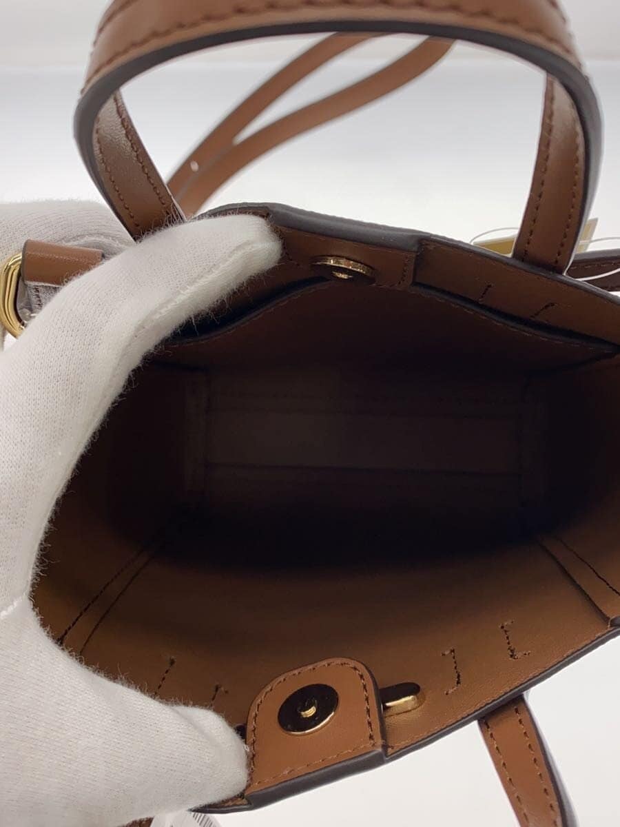 MICHAEL KORS Shoulder Bag PVC BRW Allover Pattern 35F4G2VC0B 6