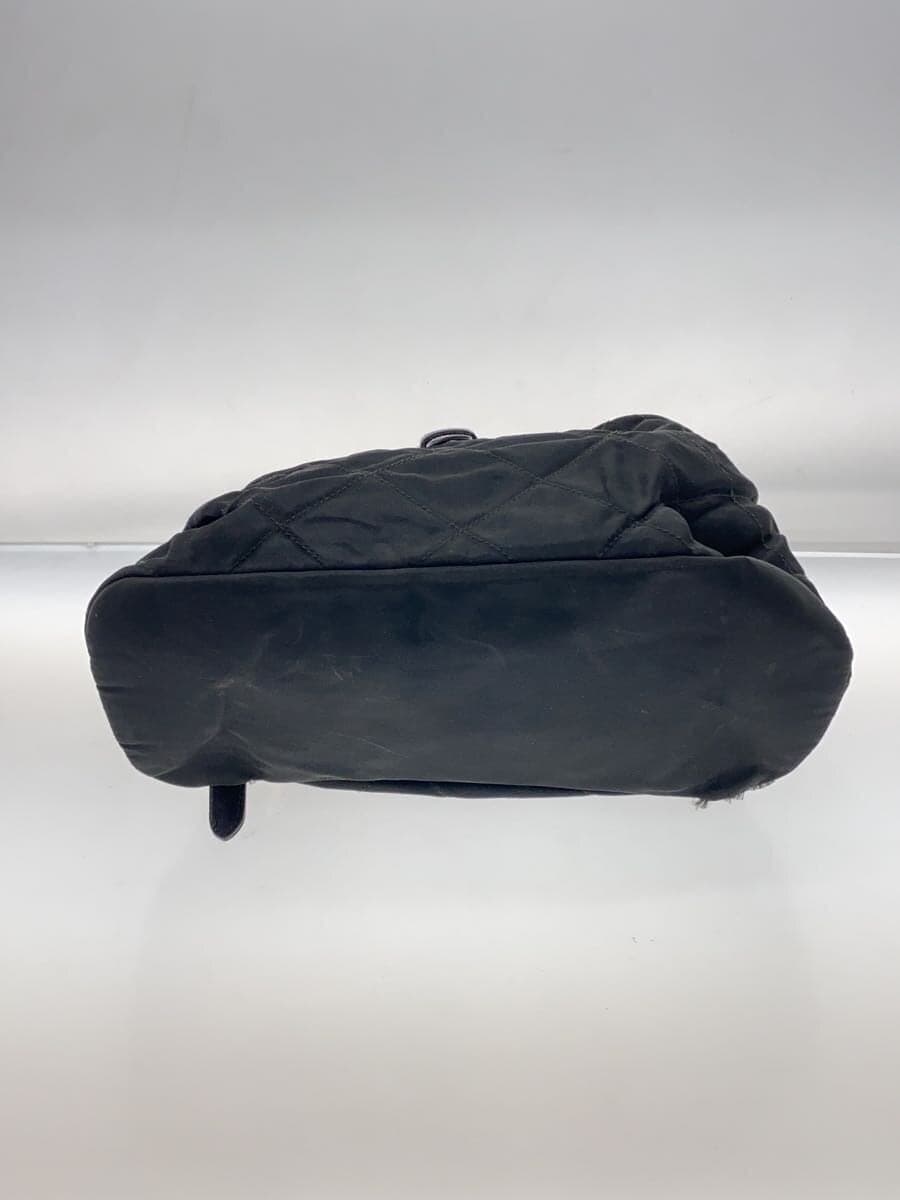 PRADA Backpack Nylon BLK 4