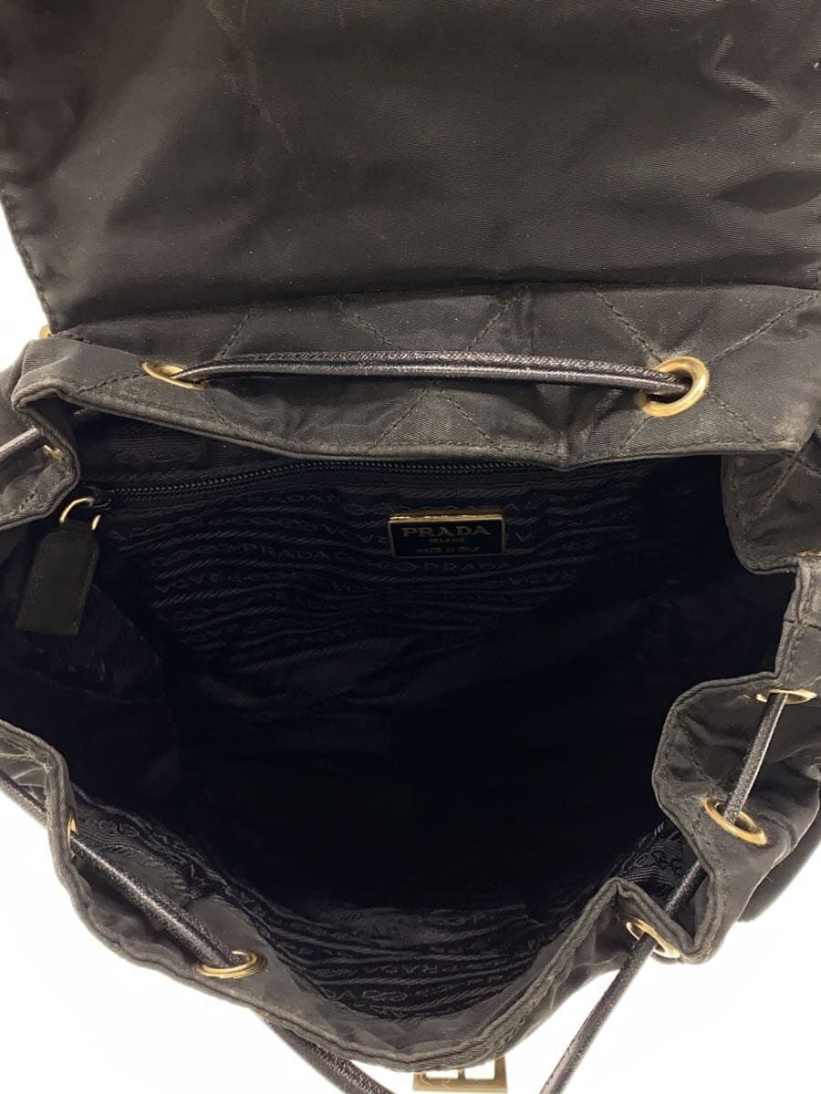 PRADA Backpack Nylon BLK 6