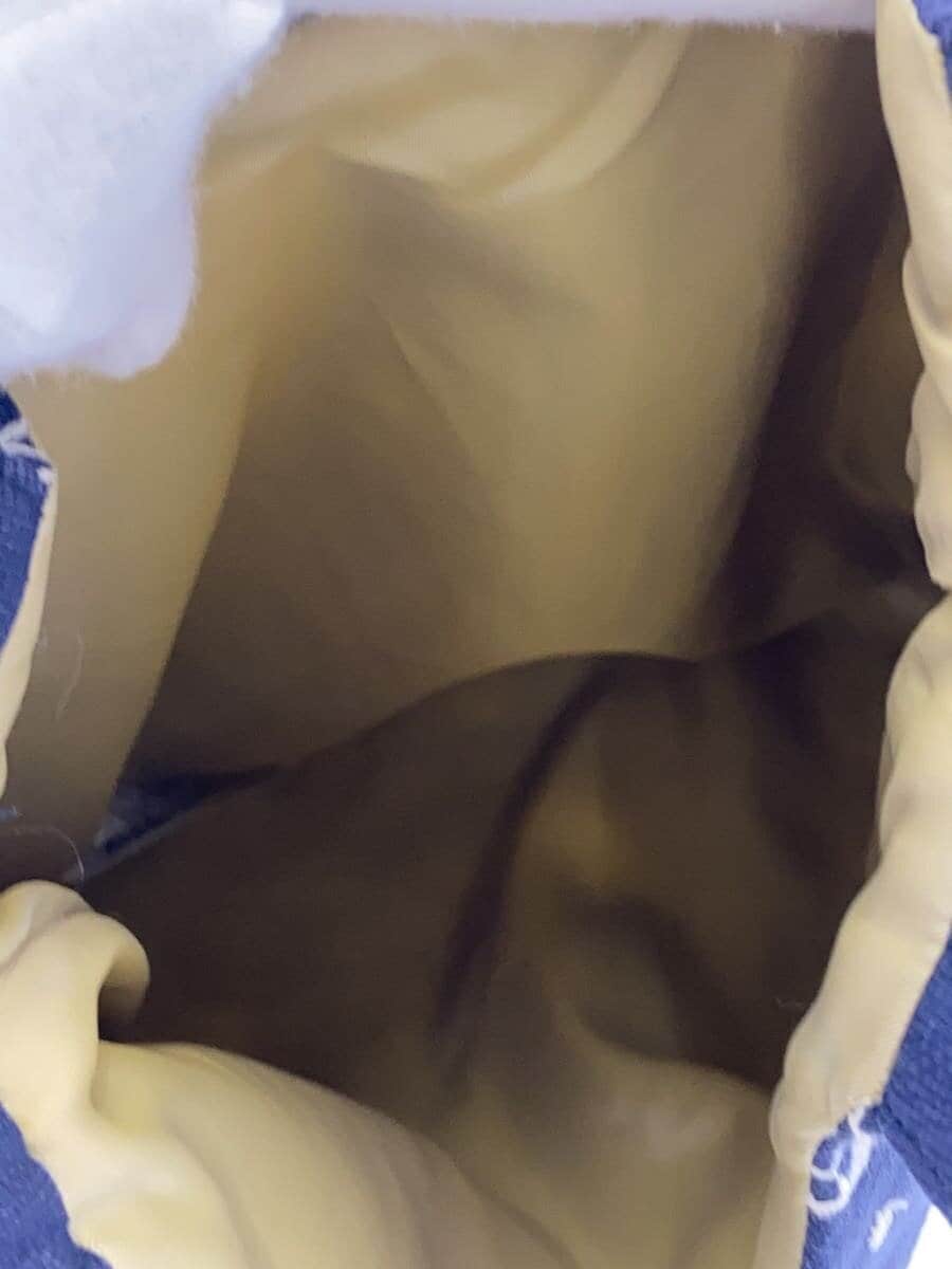 mina perhonen Handbag Cotton Navy xs9450 6