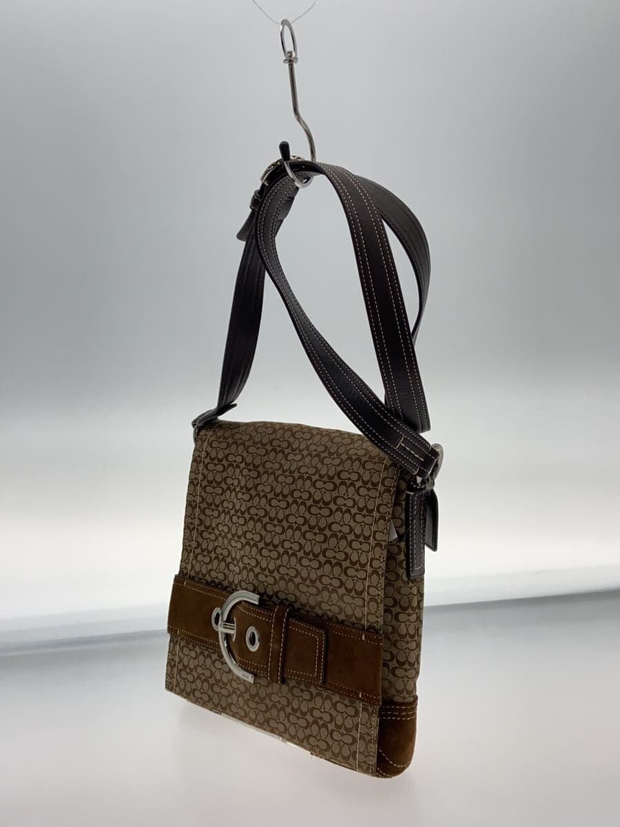 COACH Shoulder Bag -- BRW All-over Print 3644 2