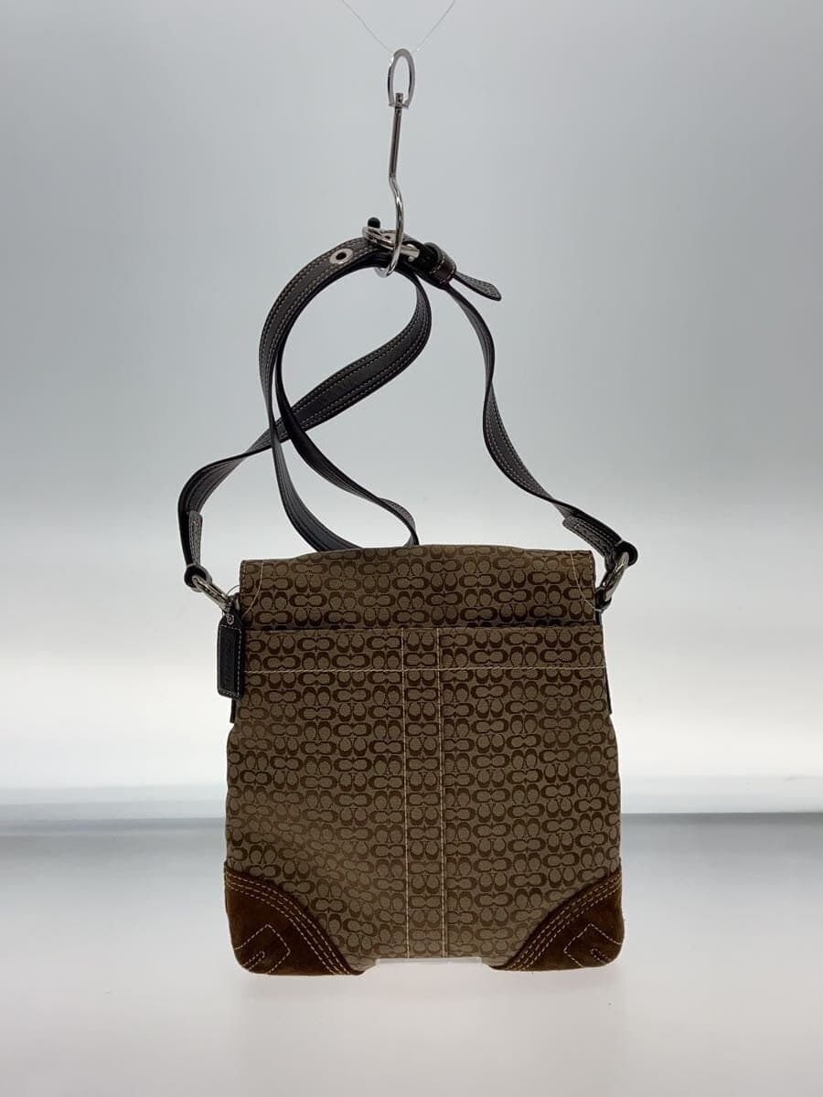 COACH Shoulder Bag -- BRW All-over Print 3644 3