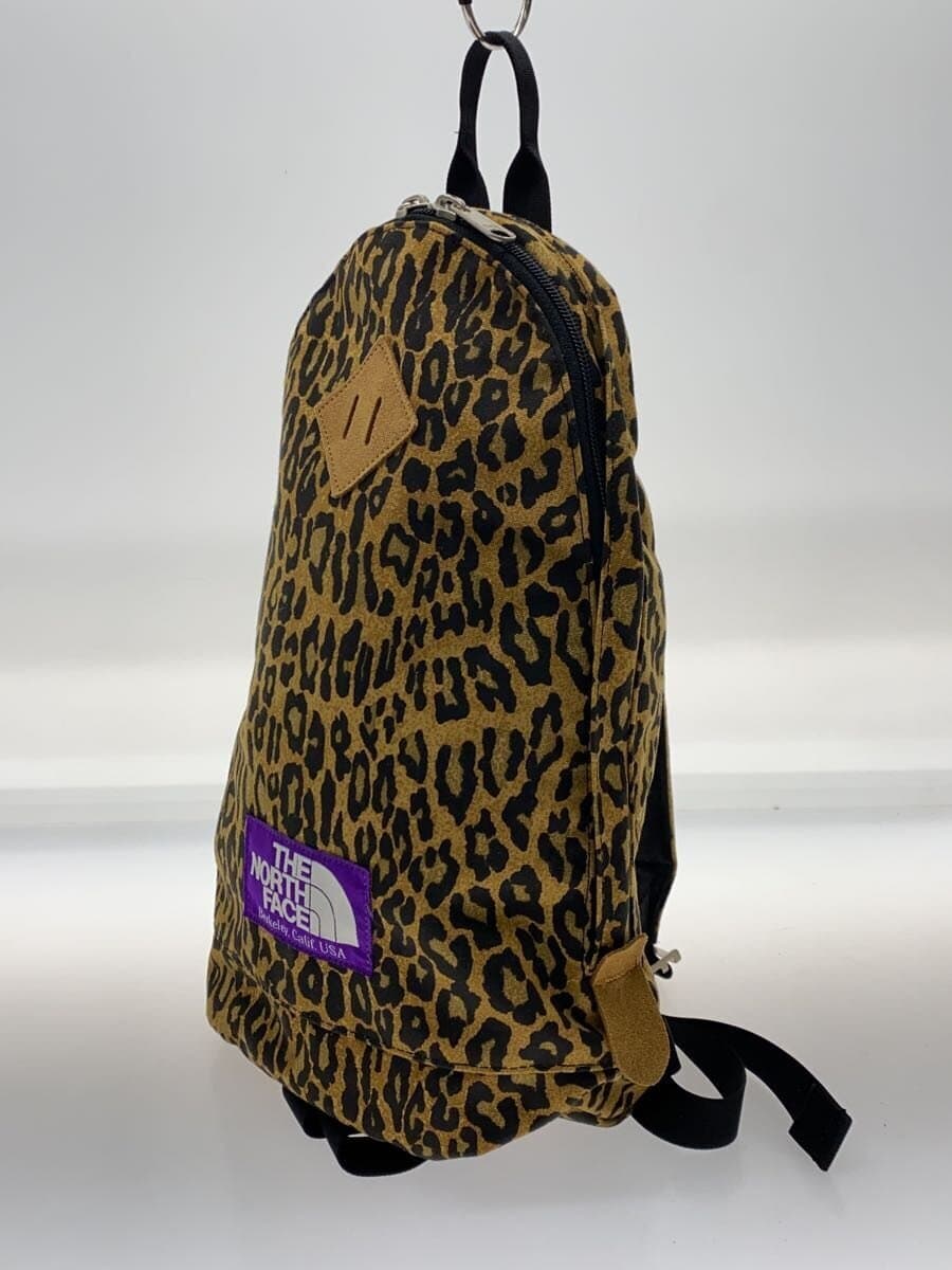 THE NORTH FACE PURPLE LABEL Backpack Polyester BRW Leopard nn7224n 2
