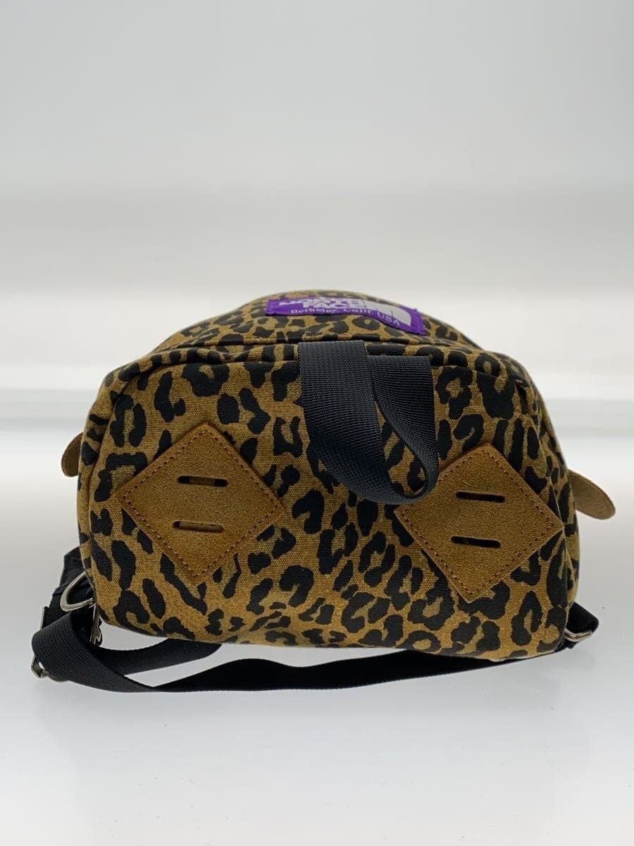THE NORTH FACE PURPLE LABEL Backpack Polyester BRW Leopard nn7224n 4