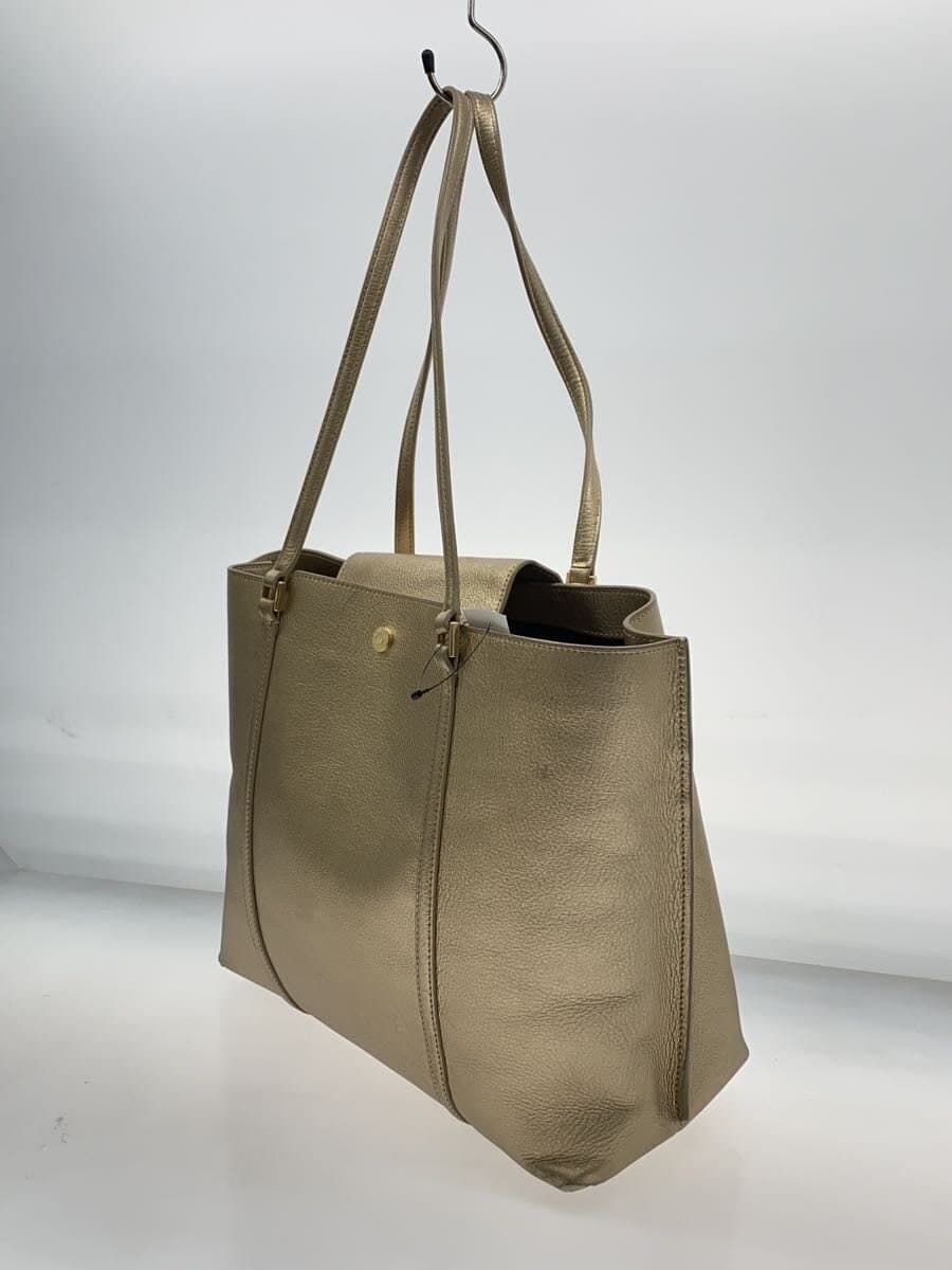 COLE HAAN Handbag Leather GLD Solid 2