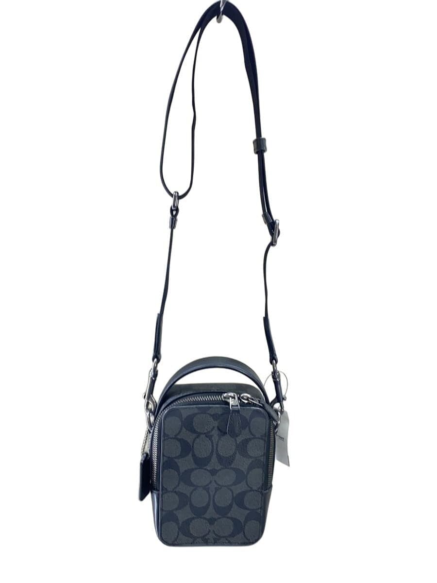 COACH shoulder bag -- GRY all-over pattern C3146