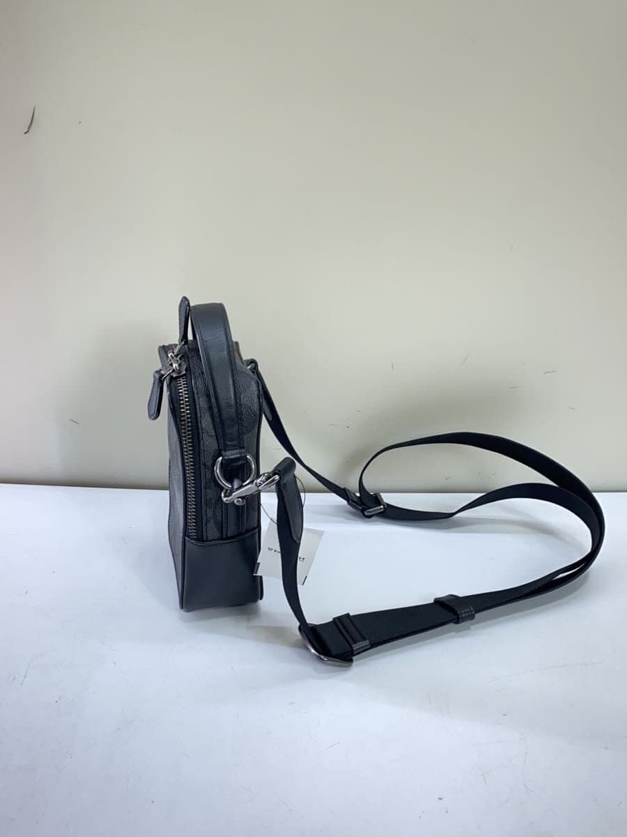 COACH shoulder bag -- GRY all-over pattern C3146 2