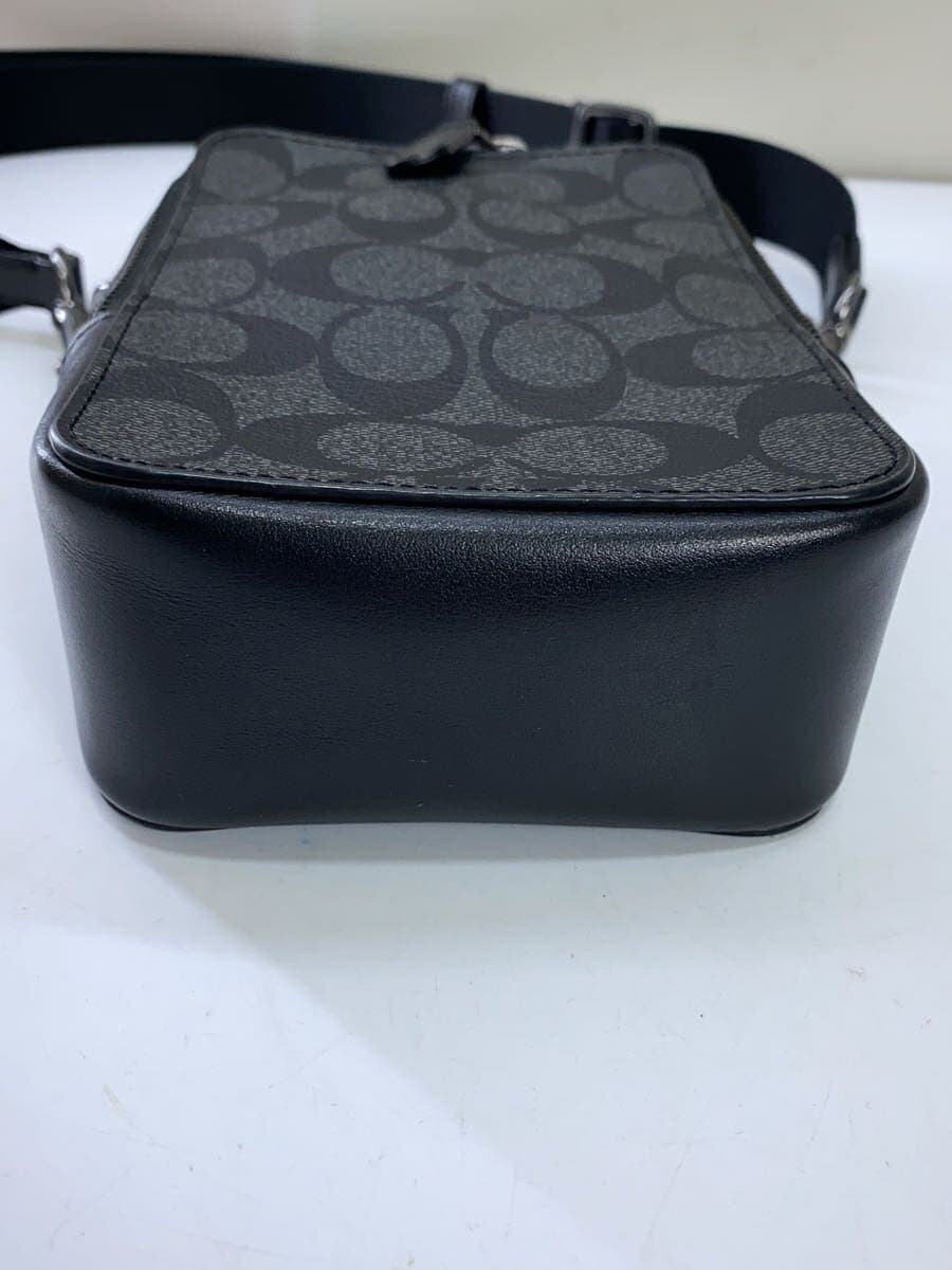 COACH shoulder bag -- GRY all-over pattern C3146 4