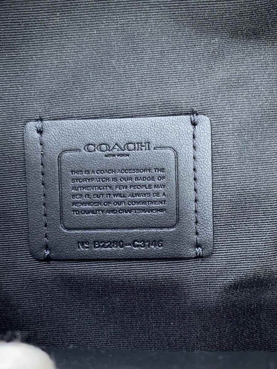 COACH shoulder bag -- GRY all-over pattern C3146 5