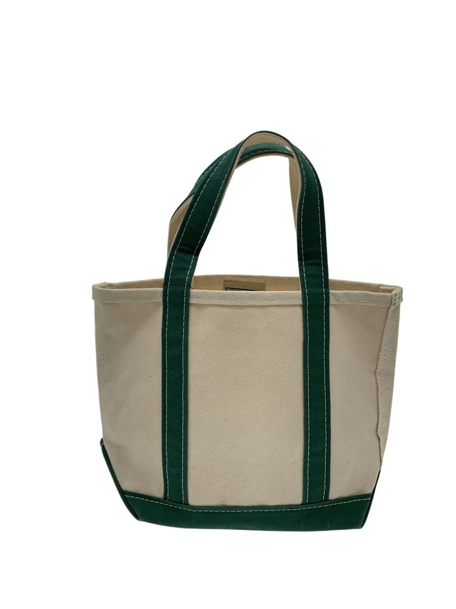 L.L.Bean Tote Bag Canvas GRN 112635