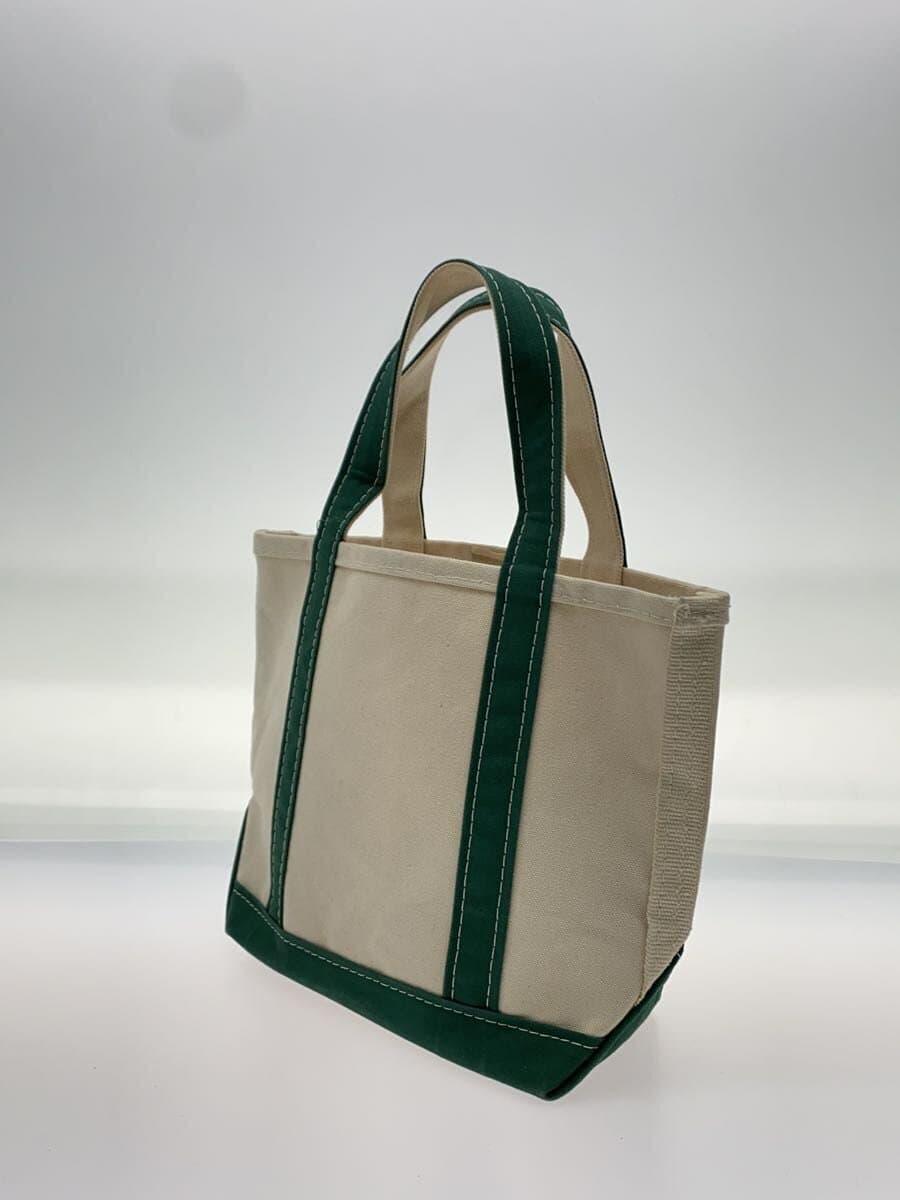 L.L.Bean Tote Bag Canvas GRN 112635 2