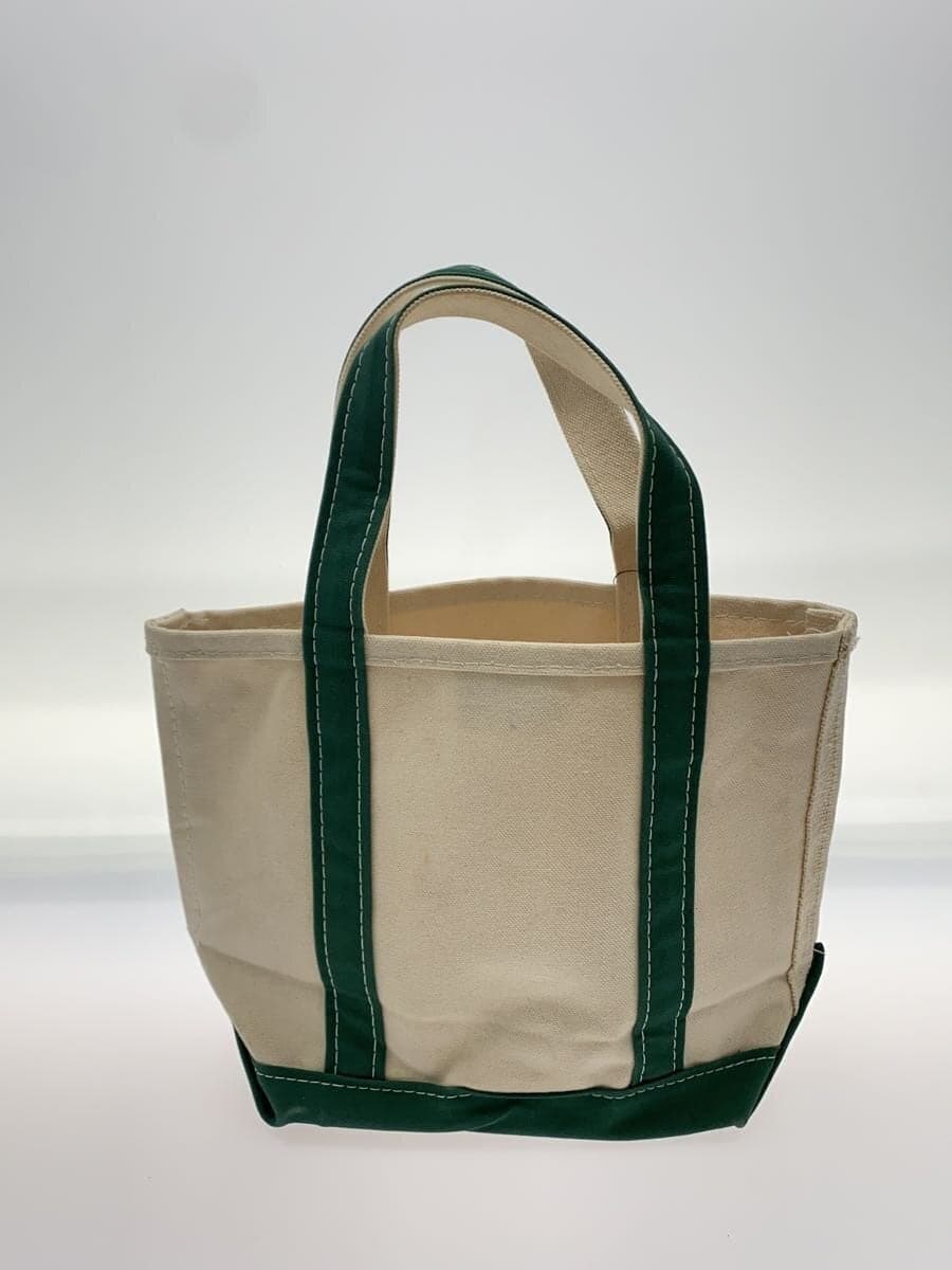 L.L.Bean Tote Bag Canvas GRN 112635 3