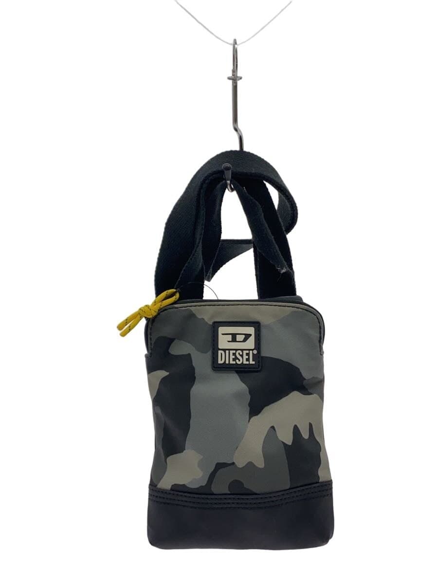 DIESEL Shoulder Bag Nylon KHK Camouflage