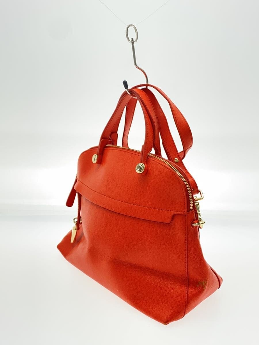 FURLA Shoulder Bag Leather ORN Solid g5996 2