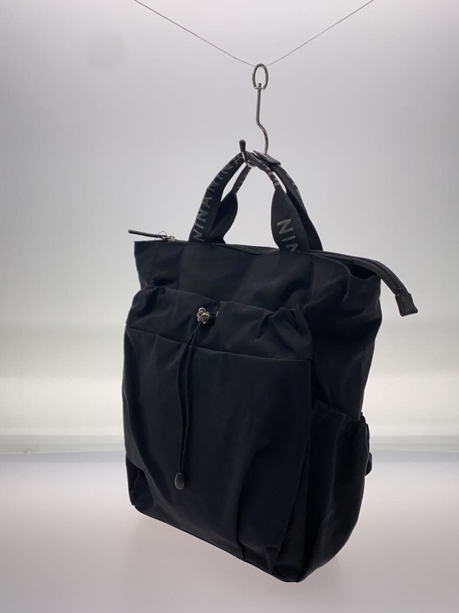 NINA RICCI Backpack Polyester BLK Solid 2