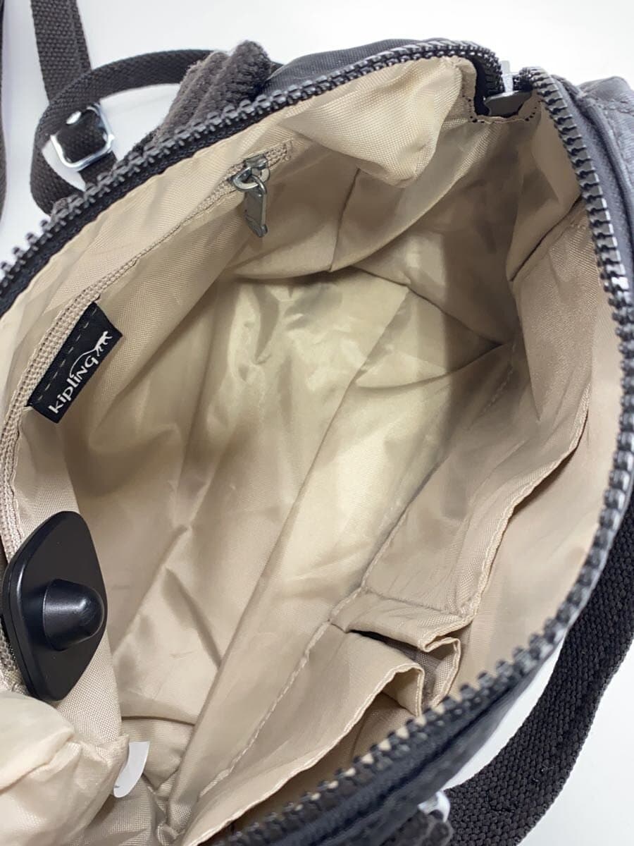 Kipling Shoulder Bag BLK Animal 6