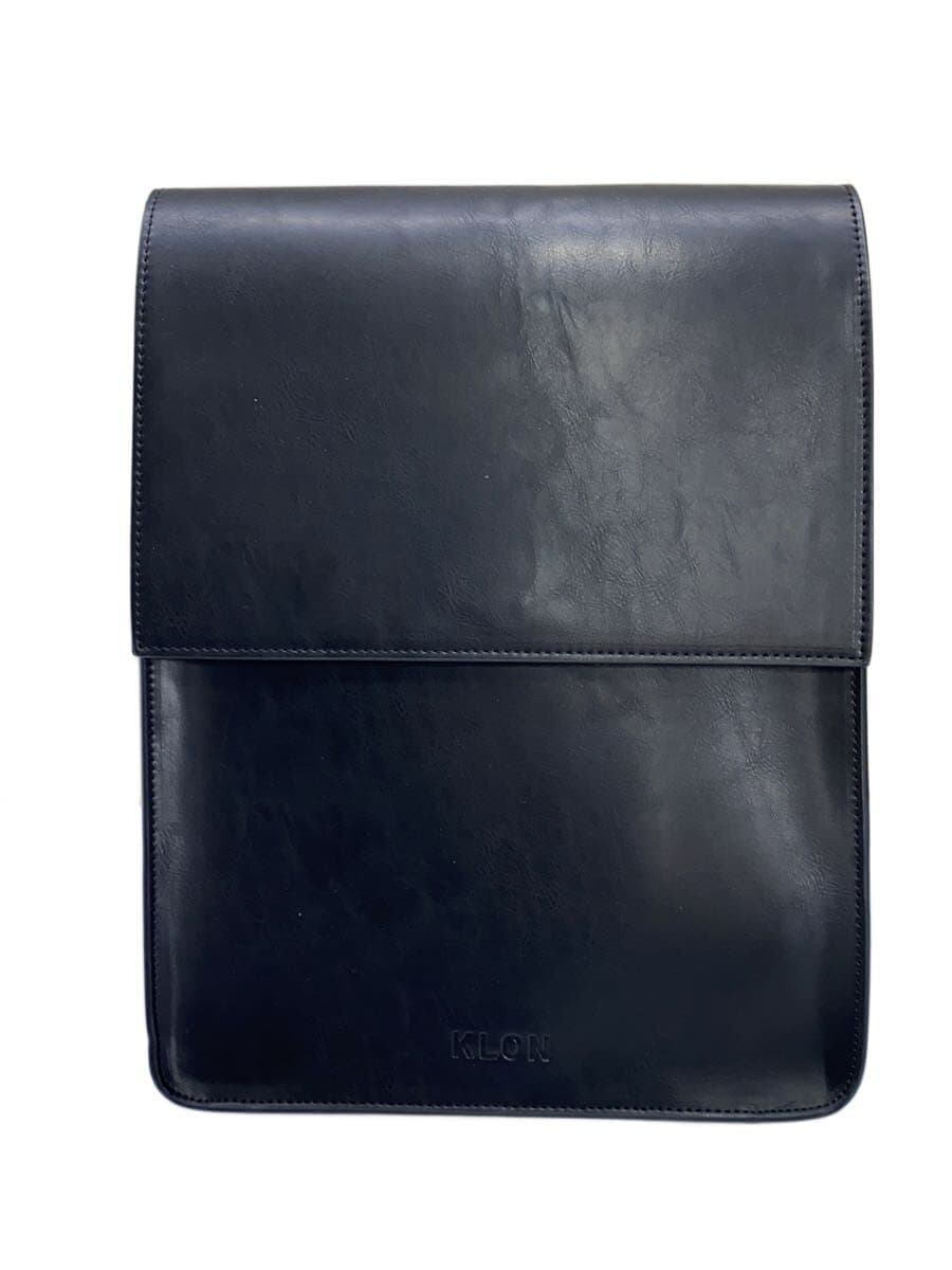 KLON Backpack Leather BLK Solid