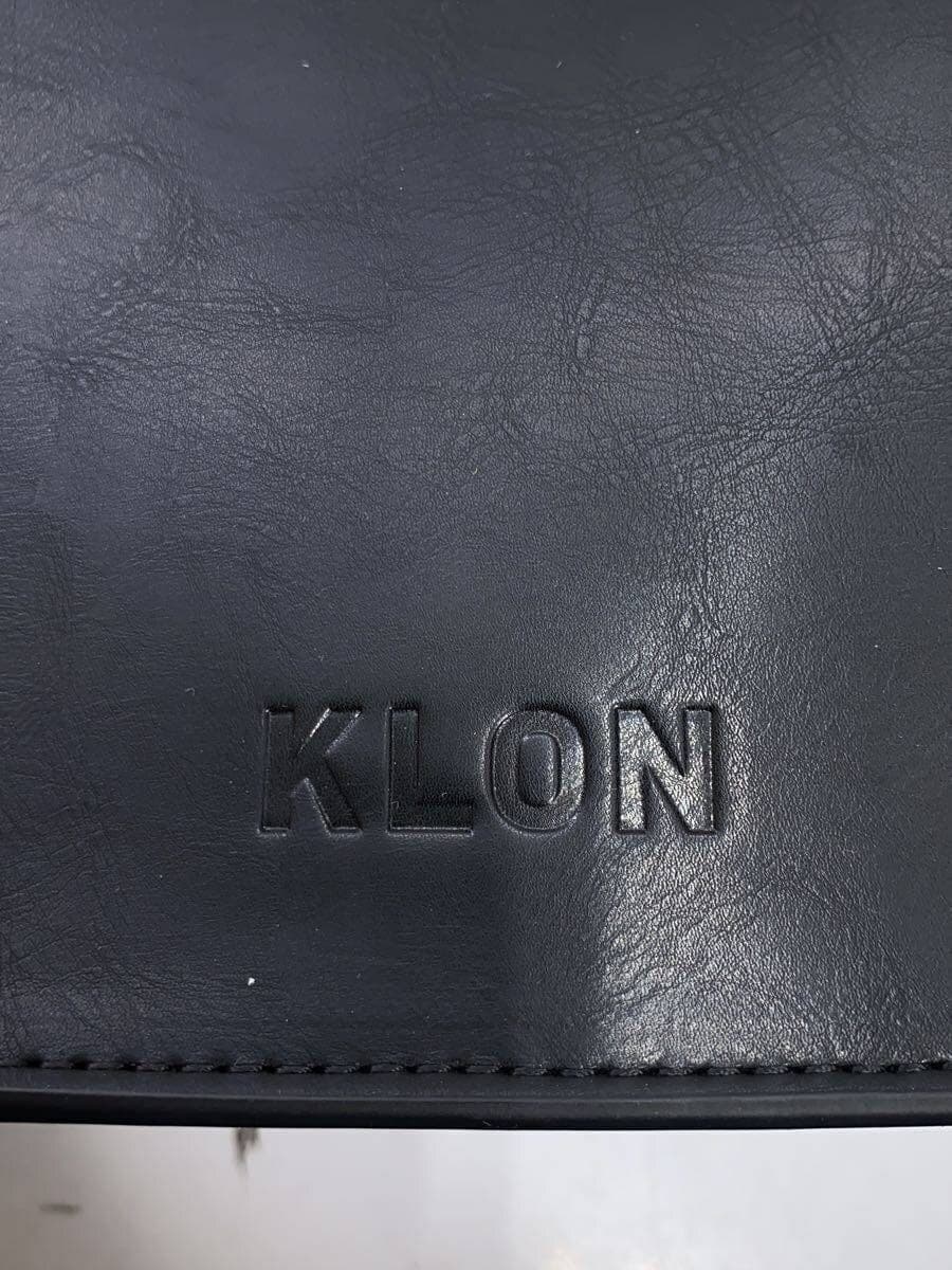 KLON Backpack Leather BLK Solid 5
