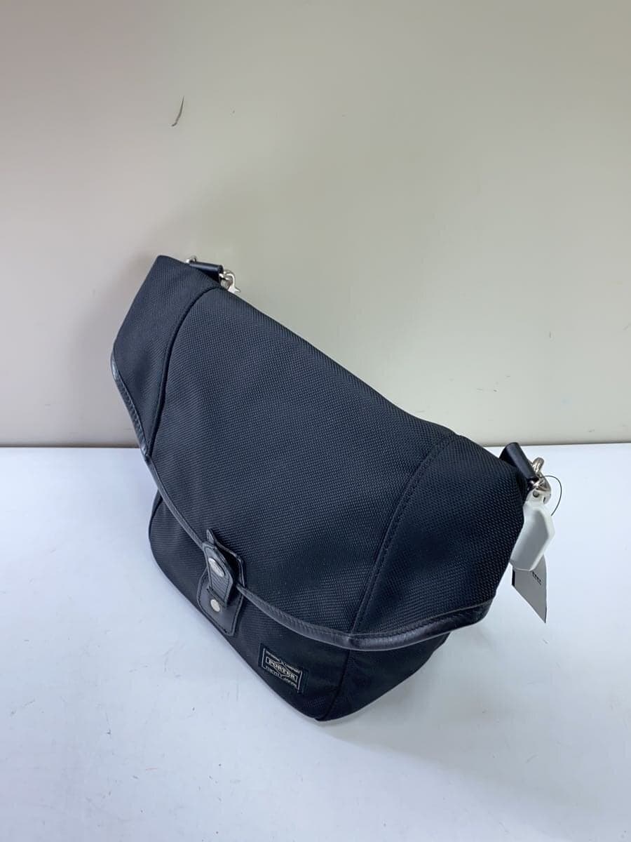 PORTER shoulder bag -- BLK plain 2