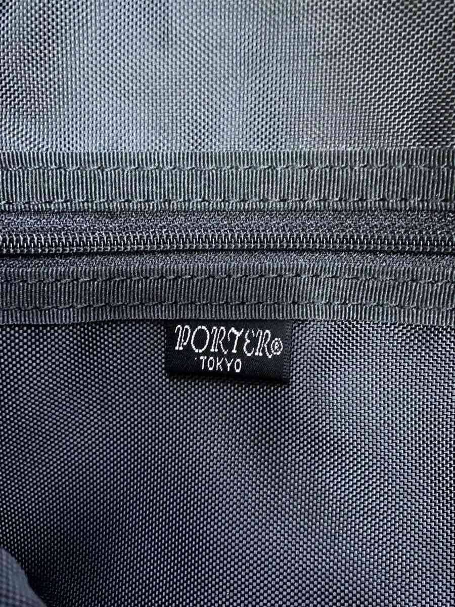 PORTER shoulder bag -- BLK plain 5