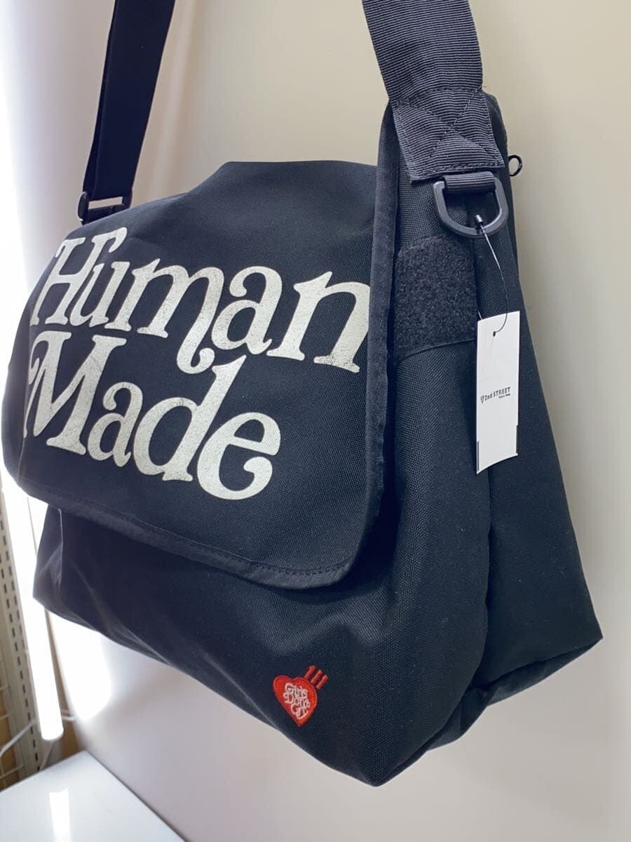 HUMAN MADE x Girls Don’t Cry Shoulder Bag BLK 2