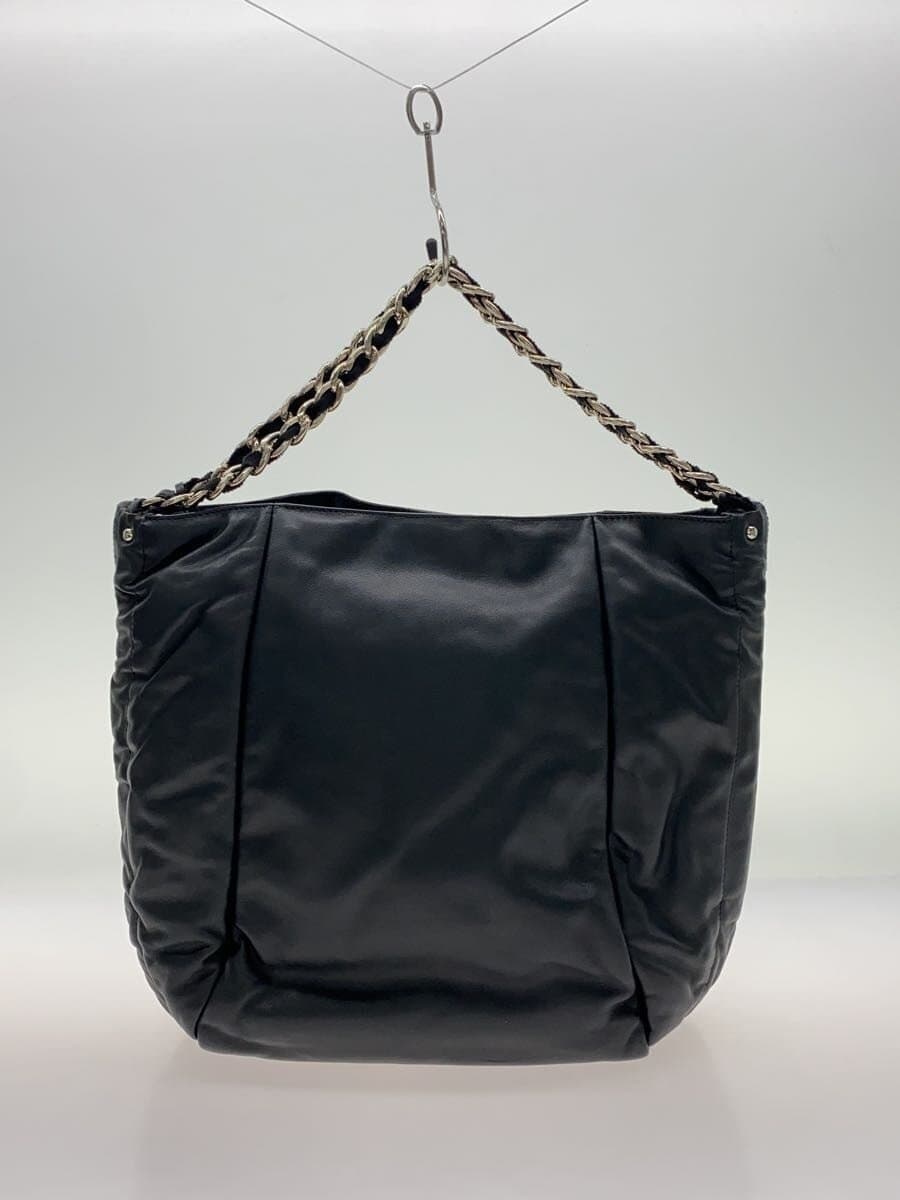 FURLA Tote Bag Leather Black 3