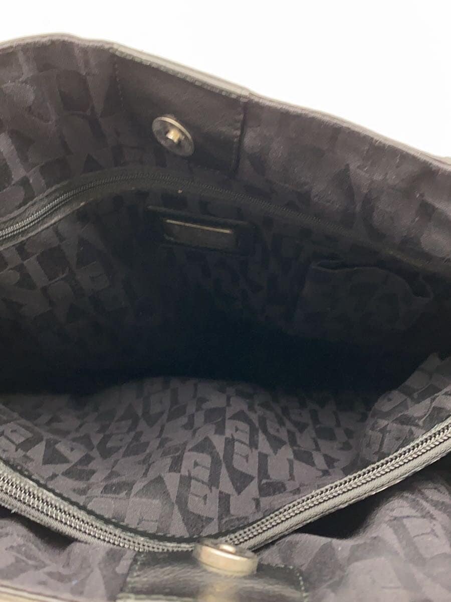 FURLA Tote Bag Leather Black 6