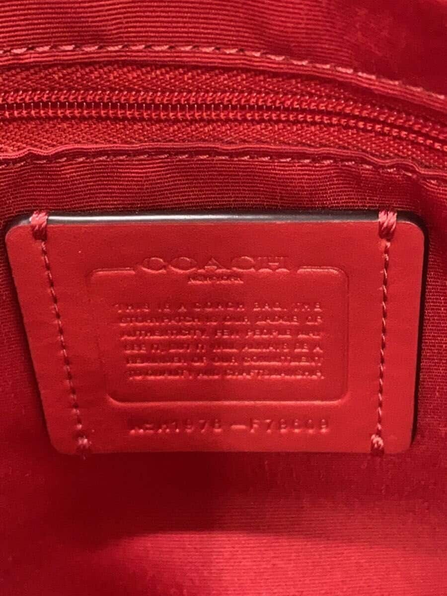 COACH Tote Bag PVC Brown All-over pattern F79609 5