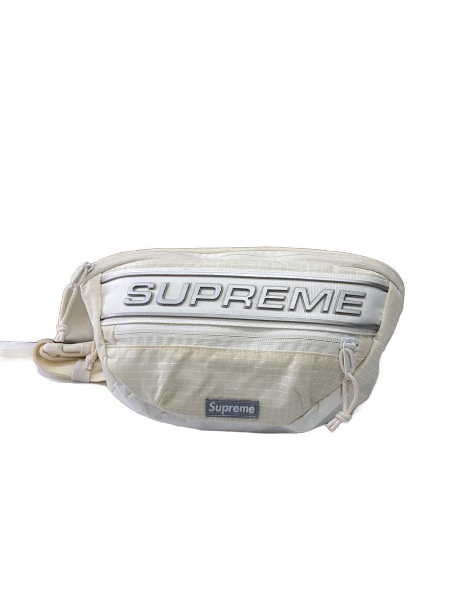 Supreme Waist Bag Nylon WHT Plain