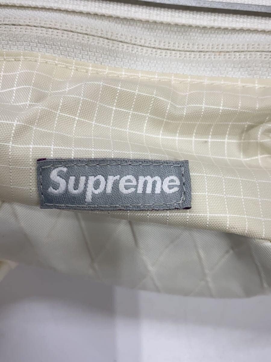 Supreme Waist Bag Nylon WHT Plain 5
