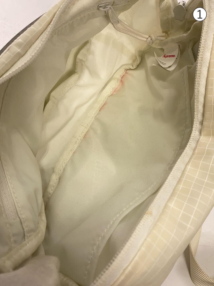 Supreme Waist Bag Nylon WHT Plain 6