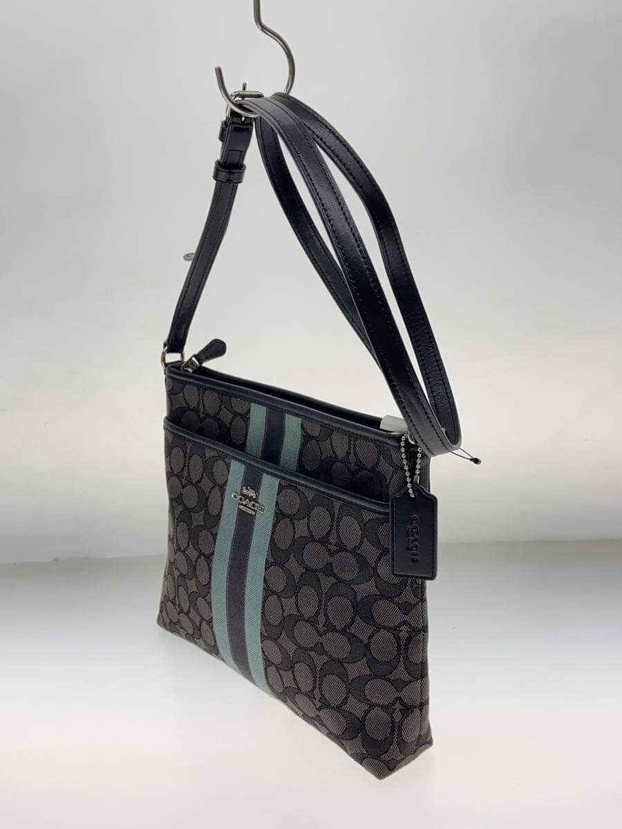 COACH Shoulder Bag PVC BLK F39041 2