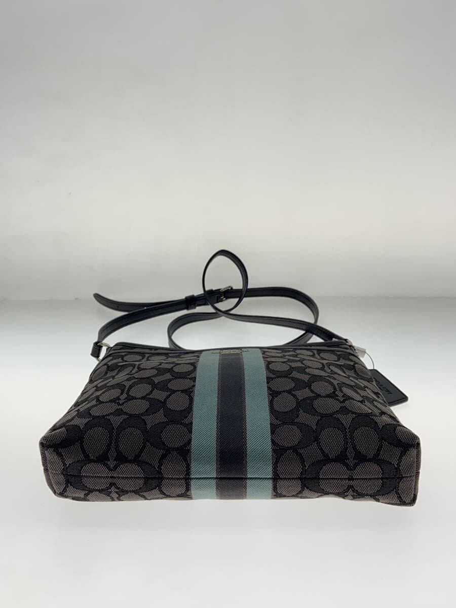 COACH Shoulder Bag PVC BLK F39041 4