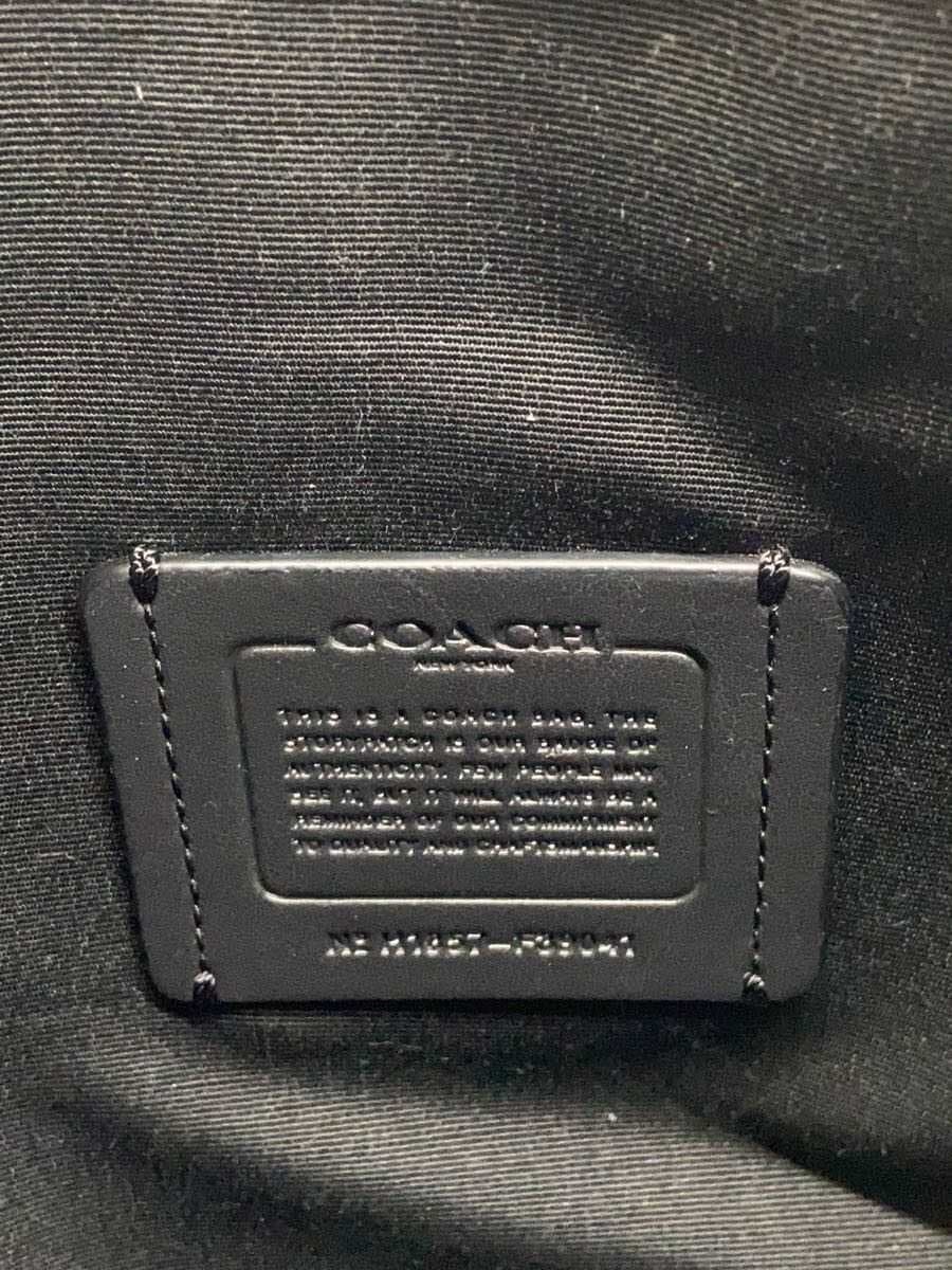 COACH Shoulder Bag PVC BLK F39041 5