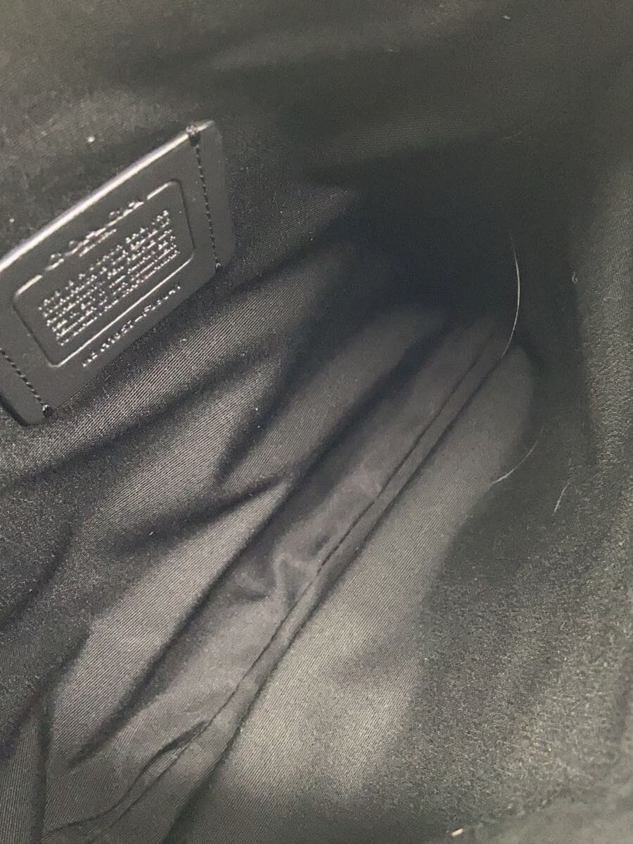 COACH Shoulder Bag PVC BLK F39041 6