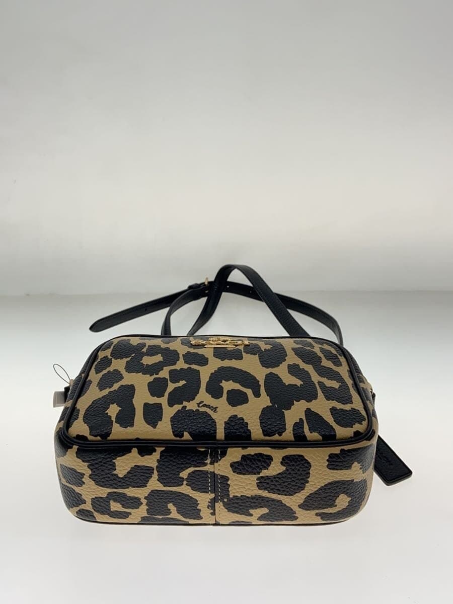 COACH shoulder bag leather multicolor animal E2577 4