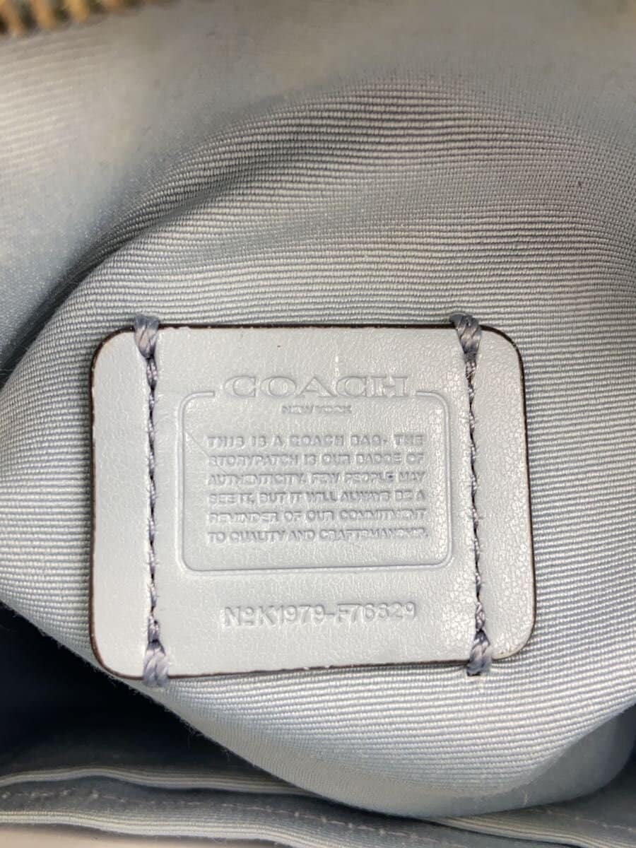 COACH Shoulder Bag -- BLU f76629 5