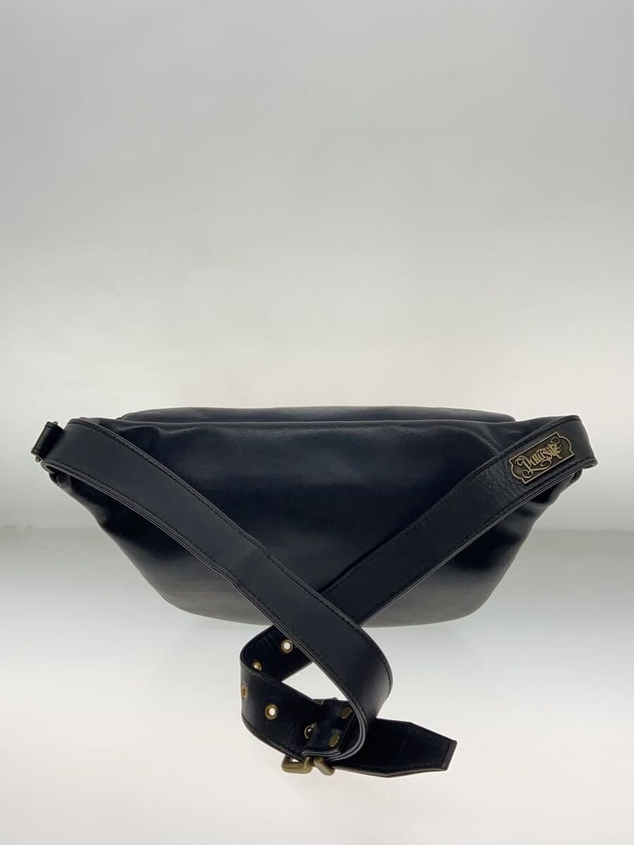 PARASITE Waist Bag Horsehide BLK Horsehide Waist Bag 3