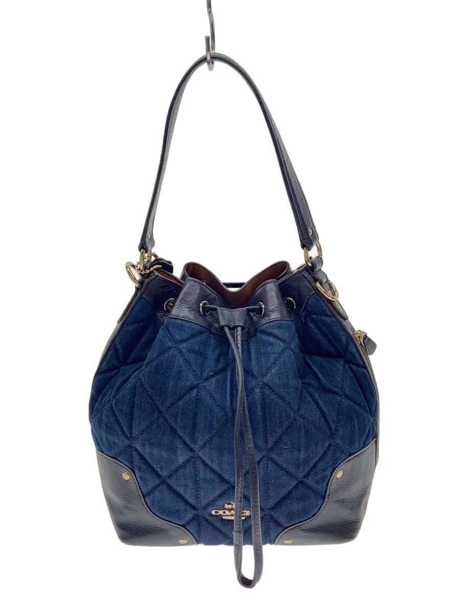 COACH handbag denim navy