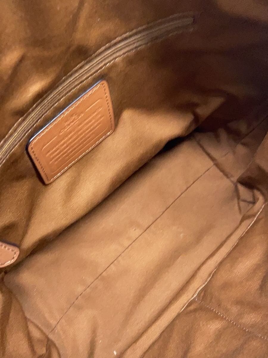 COACH handbag denim navy 6