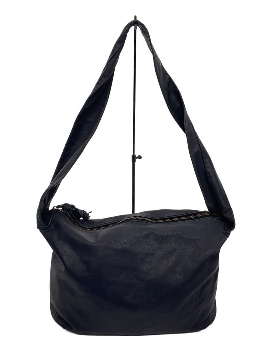 JURGEN LEHL Shoulder Bag Leather NVY