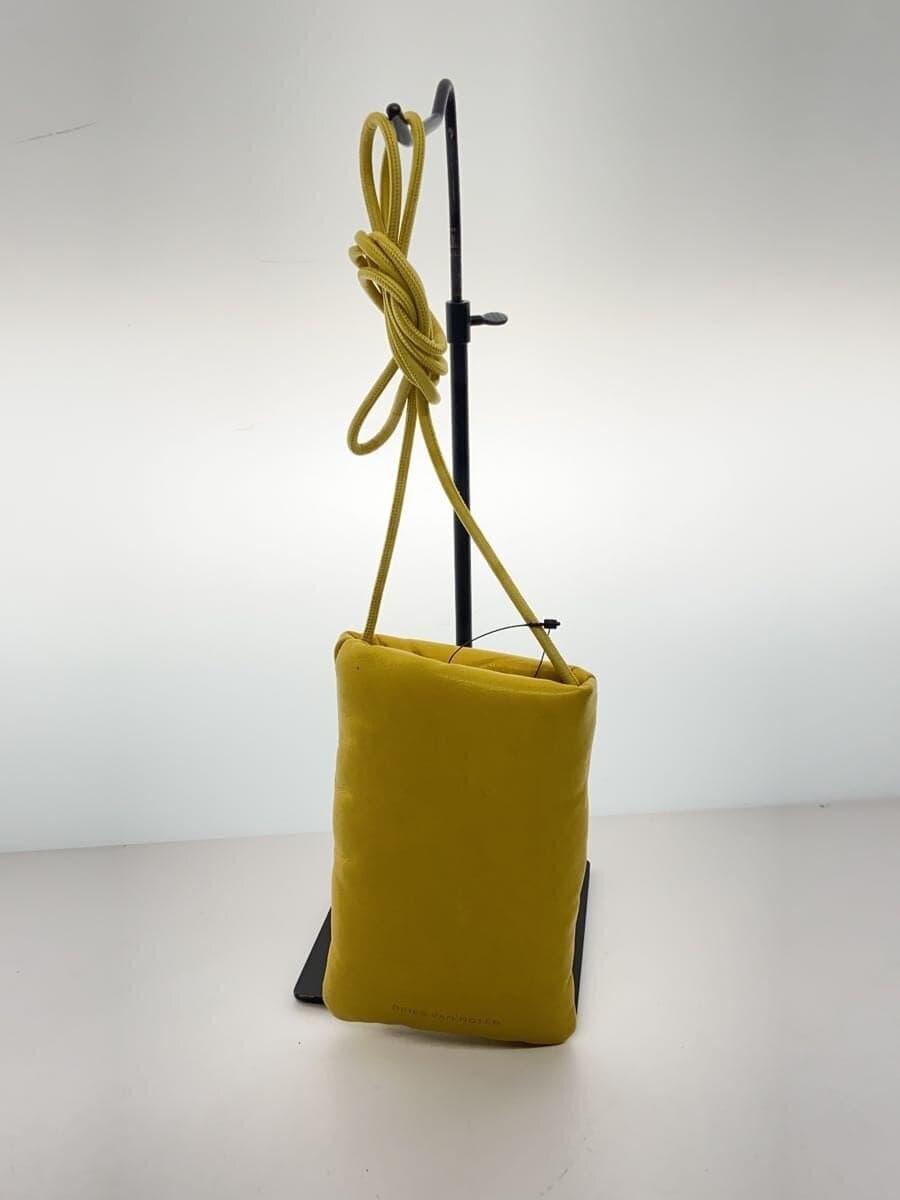 DRIES VAN NOTEN Bag Leather YLW 3