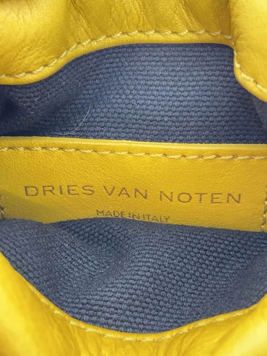 DRIES VAN NOTEN Bag Leather YLW 5