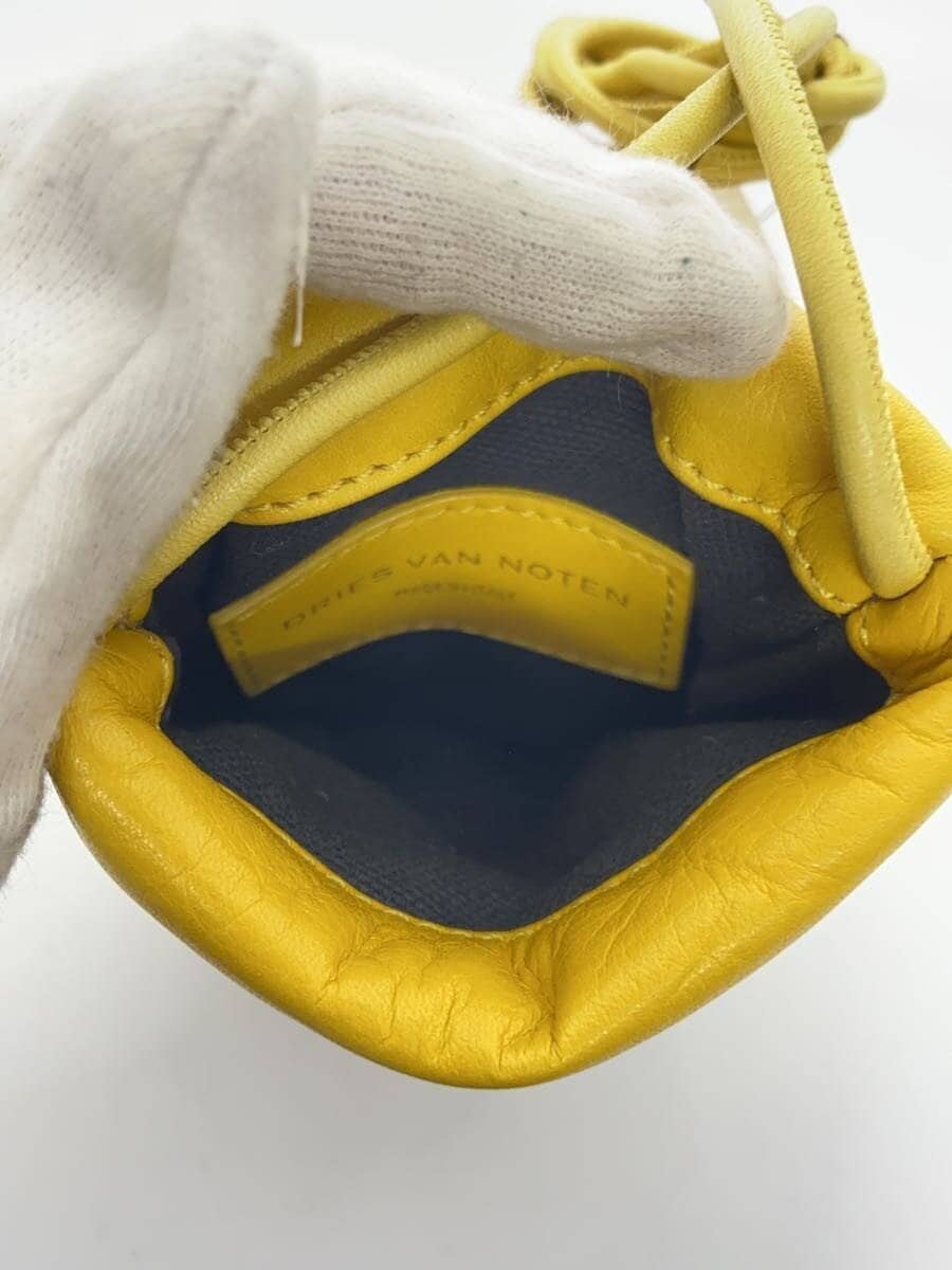 DRIES VAN NOTEN Bag Leather YLW 6