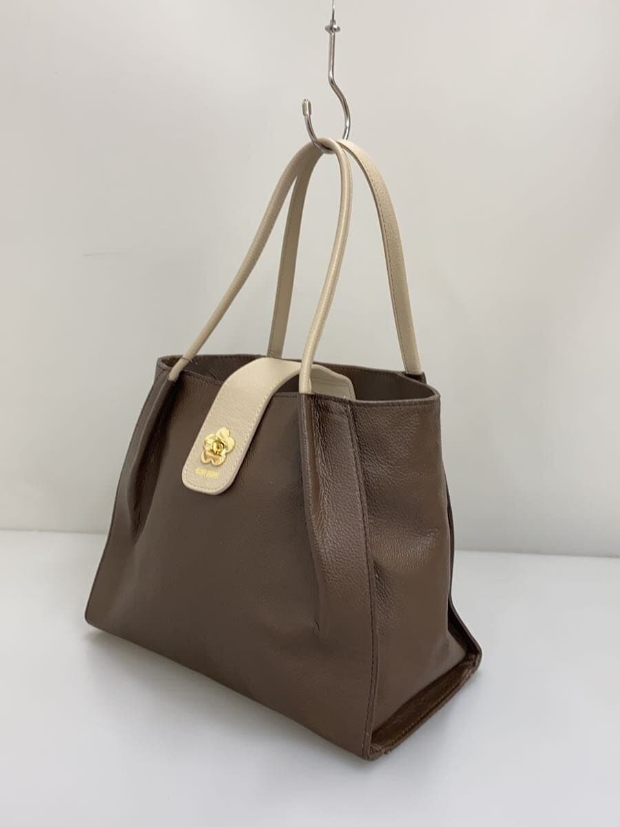 MARY QUANT Tote Bag Leather BRW 2