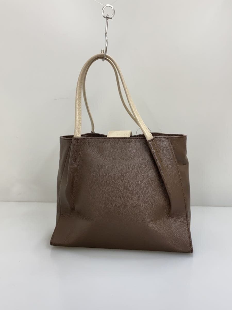 MARY QUANT Tote Bag Leather BRW 3